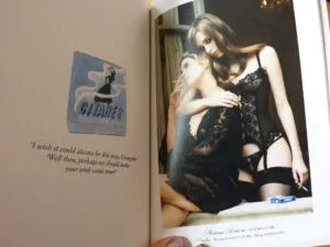 A spread from L'Appartement by Agent Provocateur